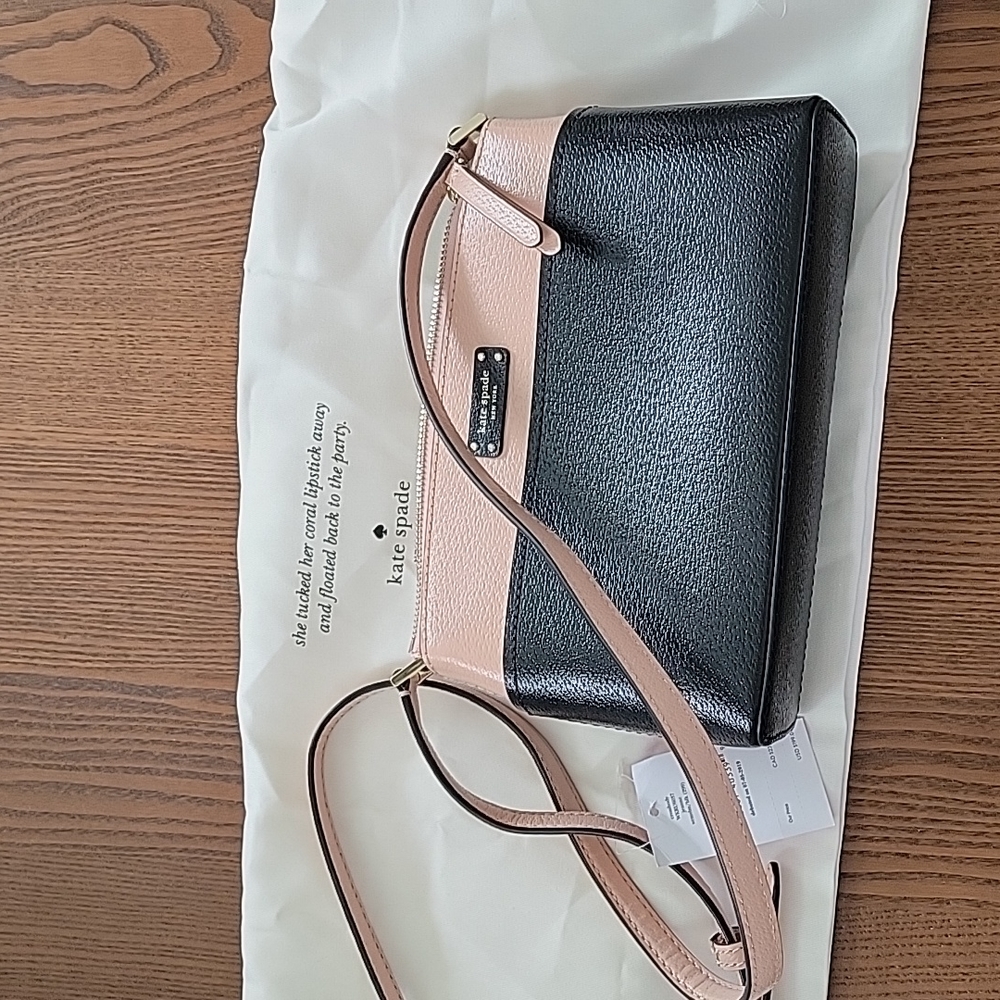Kate spade Black qnd pink crossbody